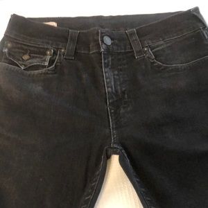 Pre-Owned Rocco by True Religion Men Black Denim Jeans 34